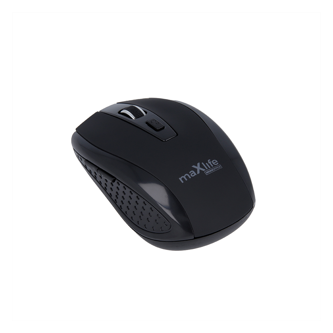 Безжична Мишка Wireless Maxlife MXHM-02, черен