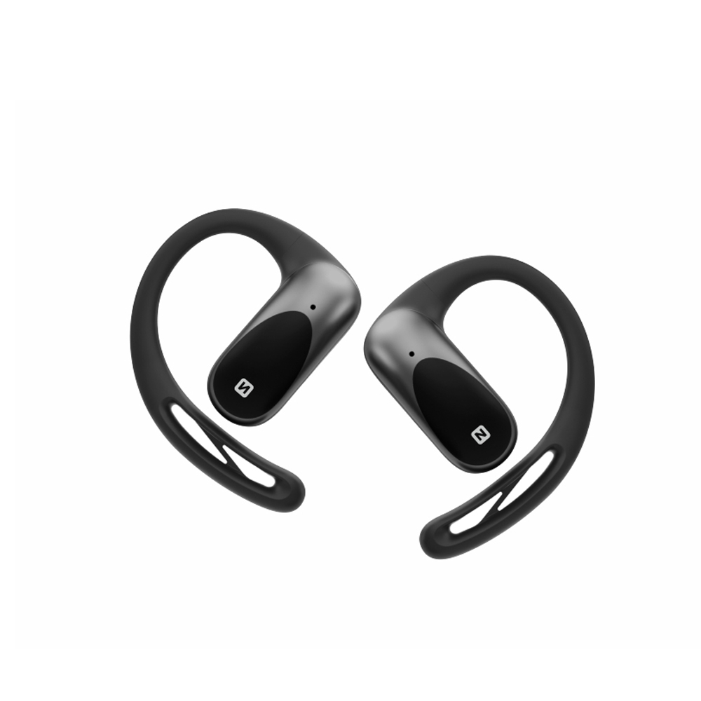 Безжични Слушалки TWS Swissten Running Open Ear, Черен