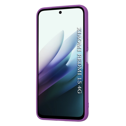 Калъф Techsuit SoftFlex за Xiaomi Redmi 15 4G / Redmi 15 5G, лилав