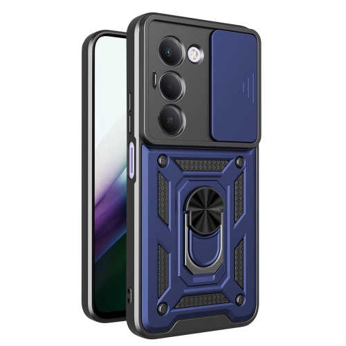 Удароустойчив калъф Techsuit CamShield за Xiaomi Redmi 15 4G / Redmi 15 5G, син