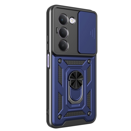 Удароустойчив калъф Techsuit CamShield за Xiaomi Redmi 15 4G / Redmi 15 5G, син