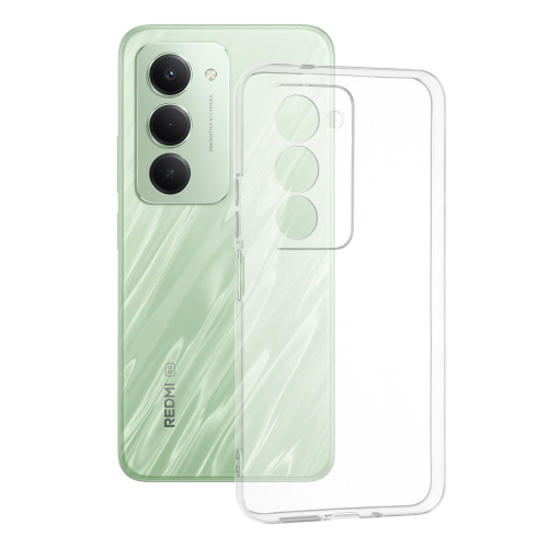Силиконов калъф Techsuit Silicone за Xiaomi Redmi 15 4G / Redmi 15 5G, прозрачен