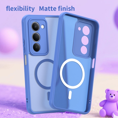 Удароустойчив калъф Techsuit HaloFrost II MagSF за Xiaomi Redmi 15 4G / Redmi 15 5G, светло син