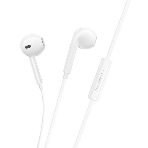 Слушалки Borofone Star BM99 Type-C, with Microphone,DAC Chip, бял