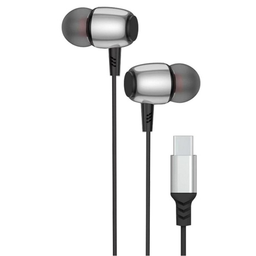 Слушалки с микрофон Blue Star, DAC, M09C, Type-C,  черен