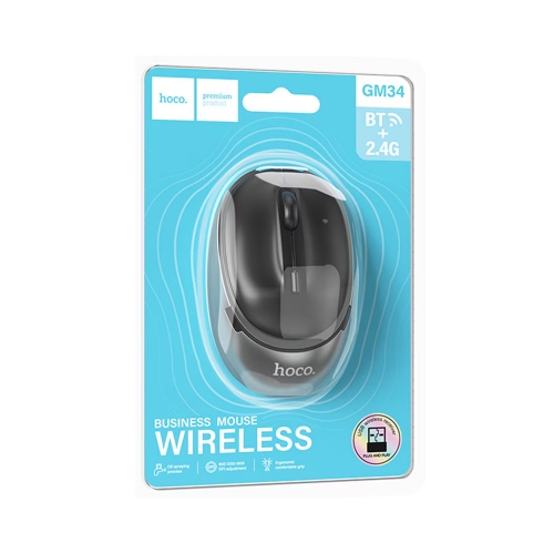 Безжична Мишка Hoco GM34 2,4G 1600 dpi, сив