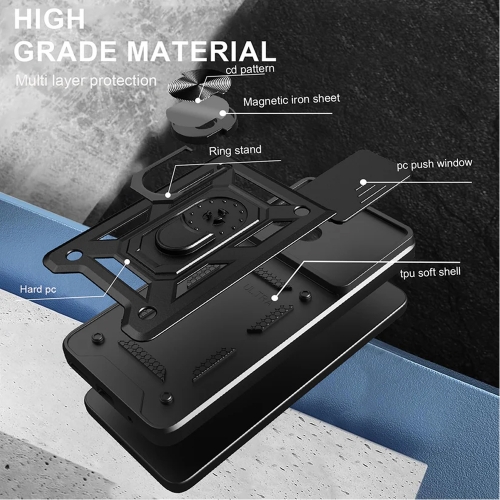 Калъф Techsuit CamShield за Motorola Moto G06, черен