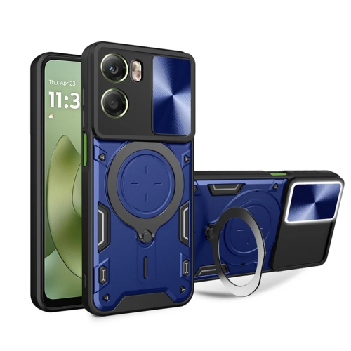 Удароустойчив калъф Techsuit Camguard pro за Motorola Moto G06, син