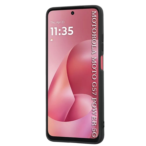 Силиконов калъф Techsuit SoftFlex за Motorola Moto G57 Power / G67 Power, черен