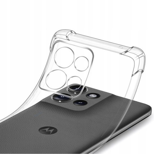 Силиконов калъф Techsuit Shockproof за Motorola Moto G57 Power / G67 Power, прозрачен