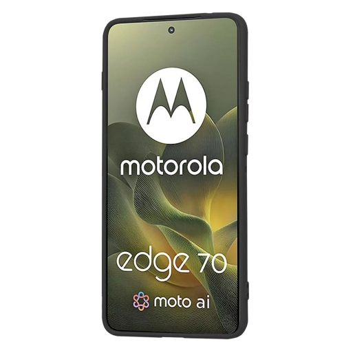 Силиконов калъф Techsuit SoftFlex за Motorola Edge 70, черен