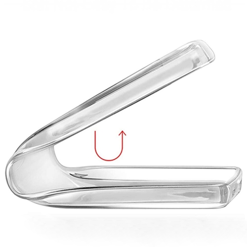 Силиконов калъф Techsuit Clear за Motorola Edge 70, прозрачен