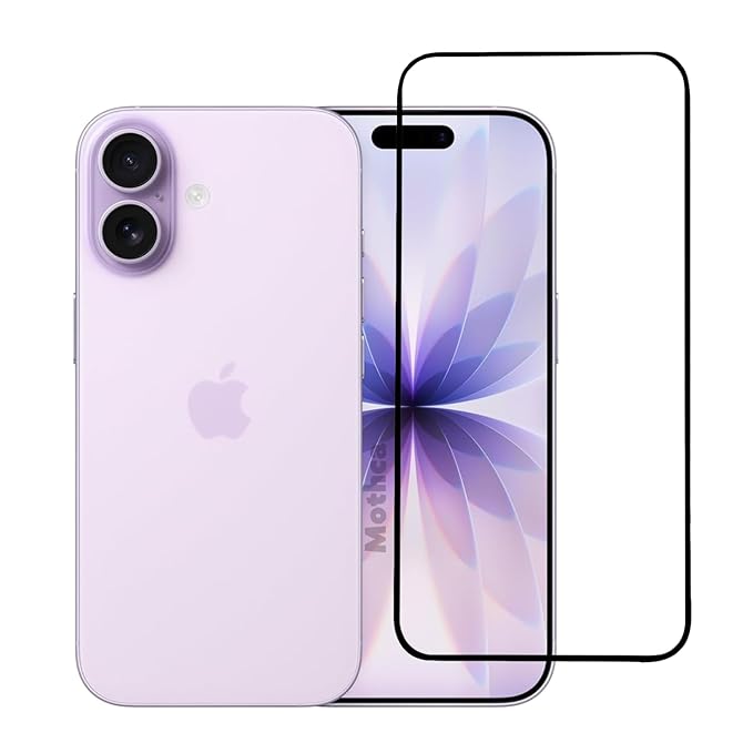 Стъклен Протектор OG Full Glue 5D за iPhone 17, Черен