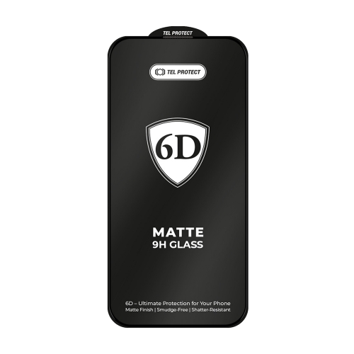 Стъклен протектор 6D Pro Full Glue Matte за Samsung Galaxy S24 Ultra, Черен