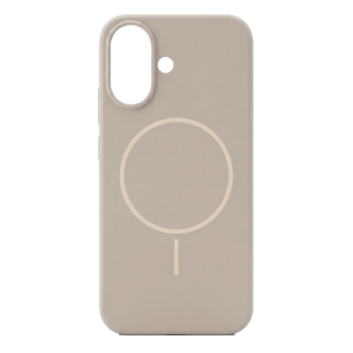 Удароустойчив калъф MagSF Slim Silicone за iPhone 17, Кафяв