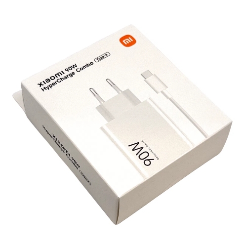 Зарядно устройство Xiaomi HyperCharge Fast Wall Charger 90W, Бял