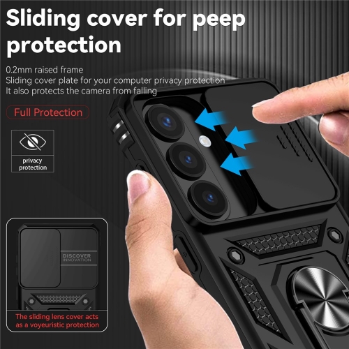 Удароустойчив калъф CamShield Series за Samsung Galaxy S26, Черен