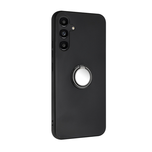 Силиконов калъф Matte Ring Kickstand за Samsung Galaxy S26, Черен