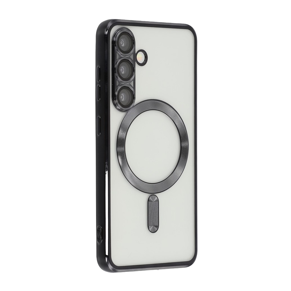 Силиконов калъф Luxury MagSF за Samsung Galaxy S26, Черен