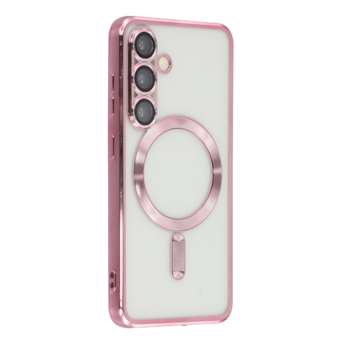 Силиконов калъф Luxury MagSF за Samsung Galaxy S26, Розов