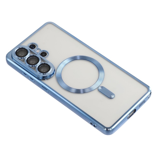 Силиконов калъф Luxury MagSF за Samsung Galaxy S26 Ultra, Светло син