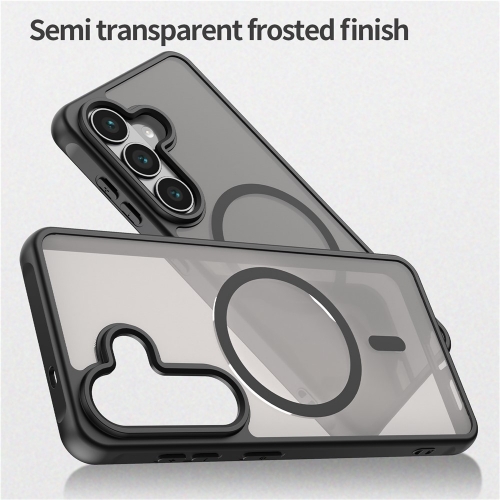Удароустойчив калъф Magnetic Anti-Drop за Samsung Galaxy S26, Черен