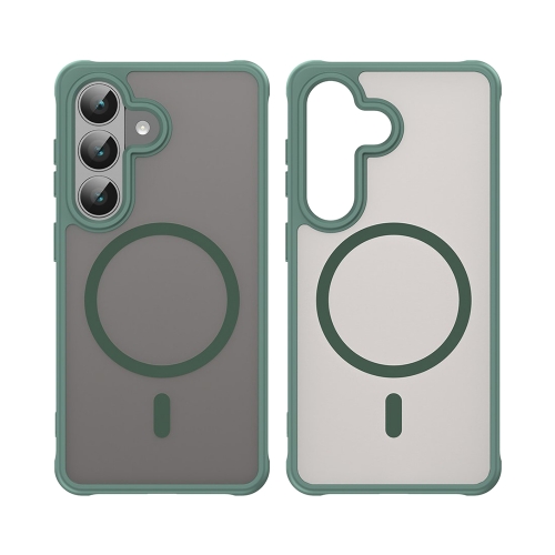 Удароустойчив калъф Magnetic Anti-Drop за Samsung Galaxy S26, Зелен