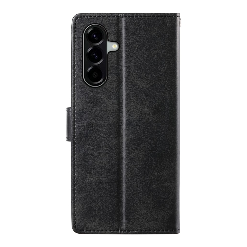 Калъф Тефтер Wallet Stand за Samsung Galaxy A57 5G, Черен