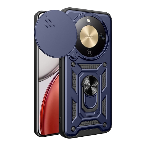 Удароустойчив калъф AMORUS CamShield Series за Honor Magic8 Lite 5G / X9d 5G / X70 5G, Син