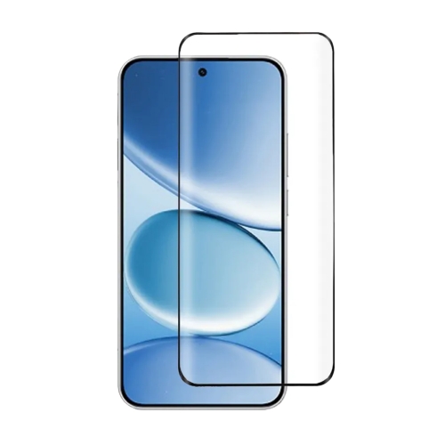Стъклен протектор 5D Full Glue за Xiaomi Redmi Note 15 Pro 5G, Черен
