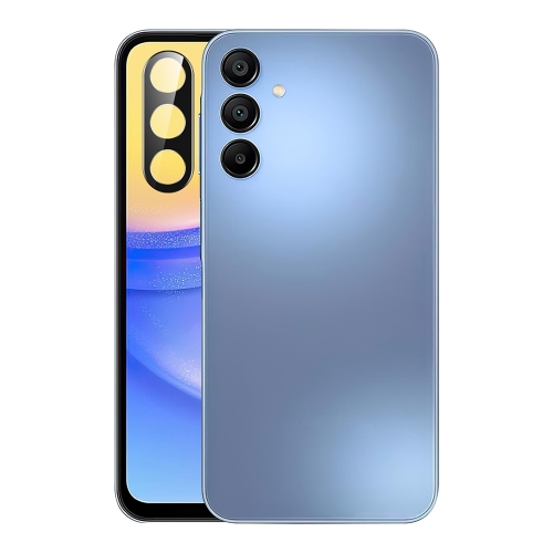 Стъклен Протектор за камера 5D за Samsung Galaxy A37 5G, Черен