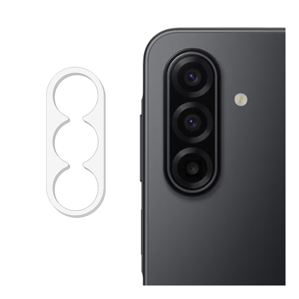 Стъклен Протектор за камера 5D за Samsung Galaxy A37 5G, Прозрачен