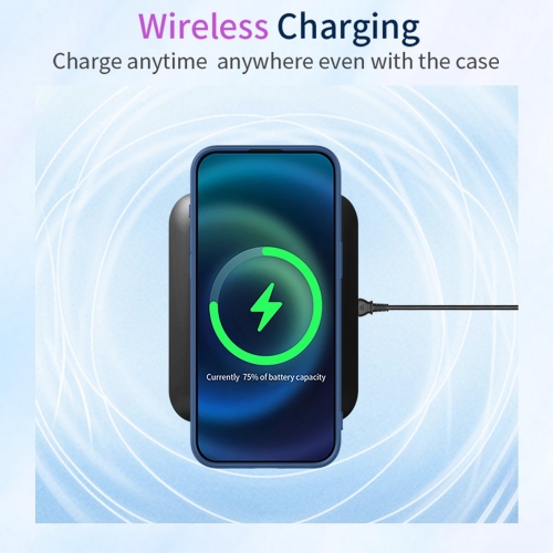 Силиконов калъф Silicone Lite за Motorola Edge 50 Fusion 5G, Син