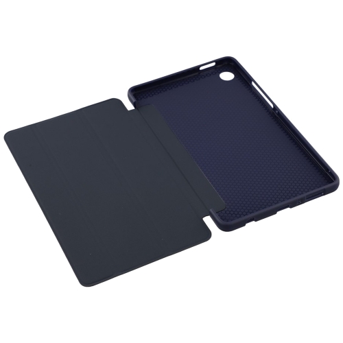 Калъф тефтер за таблет Tri-fold Stand за Samsung Galaxy Tab A11 Plus, Тъмно син