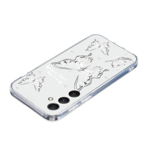 Силиконов калъф TPU Pattern Printing за Samsung Galaxy A17 5G / A17 4G / A26 5G, Пеперуди