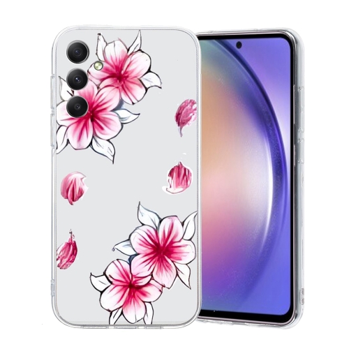 Силиконов калъф TPU Pattern Printing за Samsung Galaxy A17 5G / A17 4G / A26 5G, Цветя