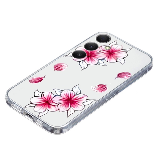 Силиконов калъф TPU Pattern Printing за Samsung Galaxy A17 5G / A17 4G / A26 5G, Цветя