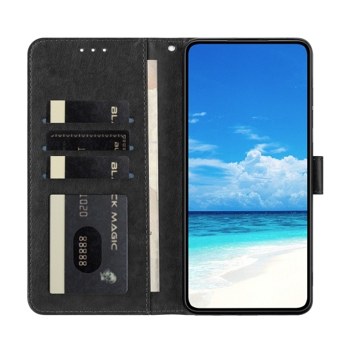 Калъф Тефтер Butterfly за Samsung Galaxy A17 5G / A17 4G / A26 5G, Черен