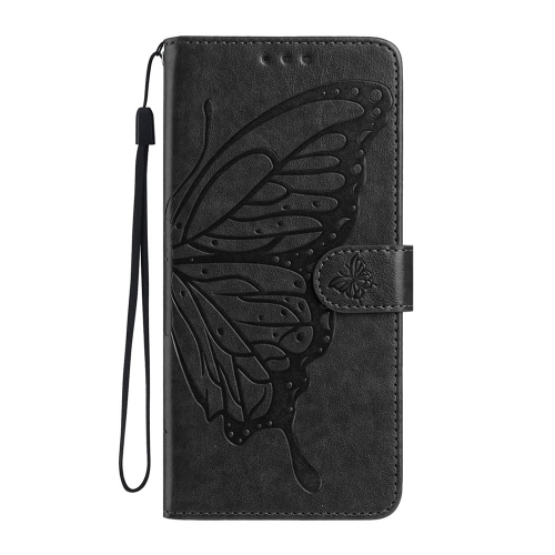 Калъф Тефтер Butterfly за Samsung Galaxy A17 5G / A17 4G / A26 5G, Черен