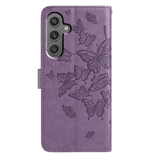 Калъф Тефтер Butterfly за Samsung Galaxy A17 5G / A17 4G / A26 5G, Лилав