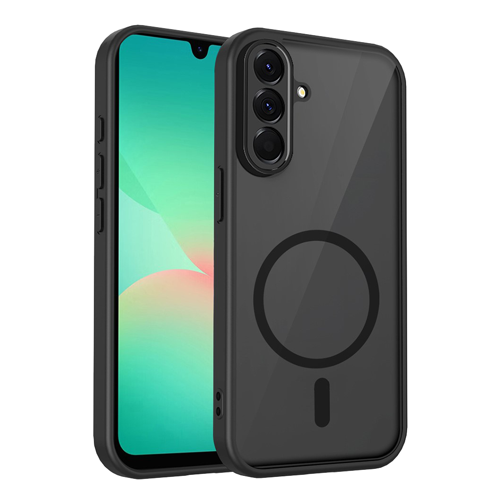 Удароустойчив калъф Matte PC + TPU Anti-Drop за Samsung Galaxy S26, Черен