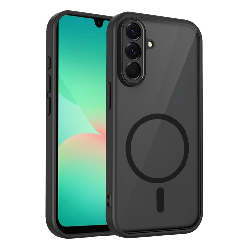Удароустойчив калъф Matte PC + TPU Anti-Drop за Samsung Galaxy A57, Черен