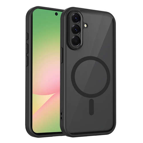 Удароустойчив калъф Matte PC + TPU Anti-Drop за Samsung Galaxy A37, Черен