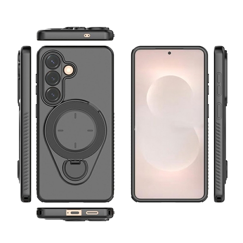 Удароустойчив Калъф Drop-proof TPU Kickstand за Samsung Galaxy S26, Черен