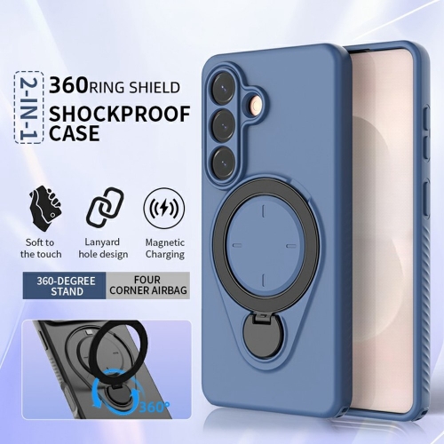 Удароустойчив Калъф Drop-proof TPU Kickstand за Samsung Galaxy S26, Син