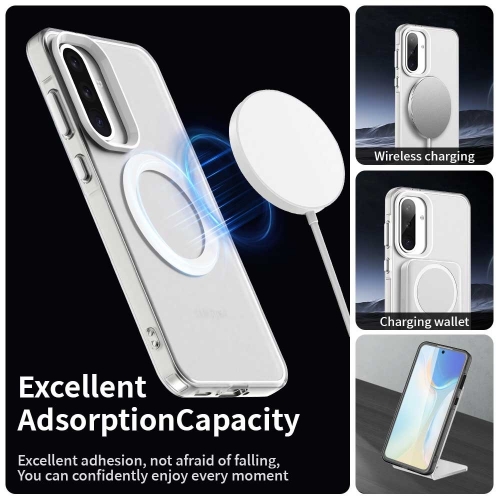 Калъф CandyCase MagSF за Samsung Galaxy A36 5G / A56 5G / A37 5G, бял