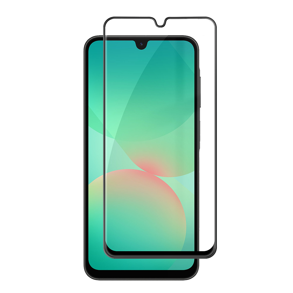 Стъклен Протектор Full Glue за Samsung Galaxy A27, черен