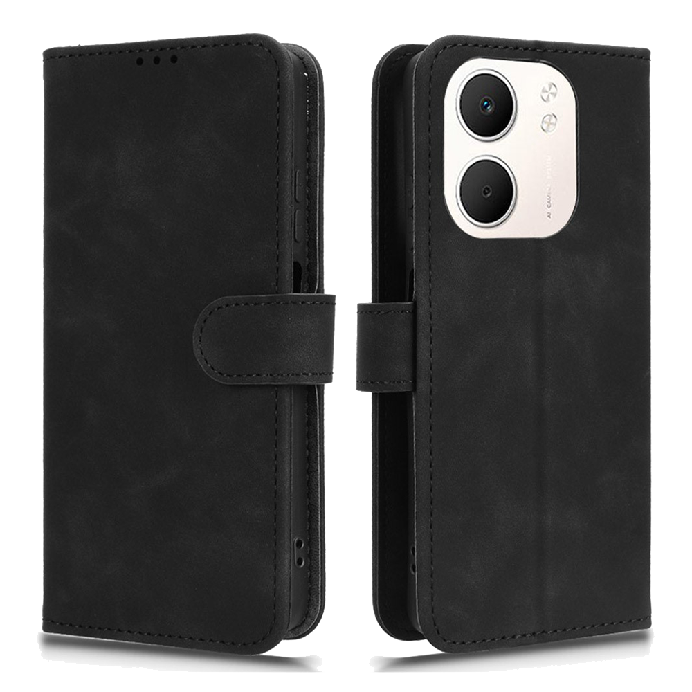 Калъф Тефтер Wallet Stand за Oppo A5x 5G / 4G, Черен