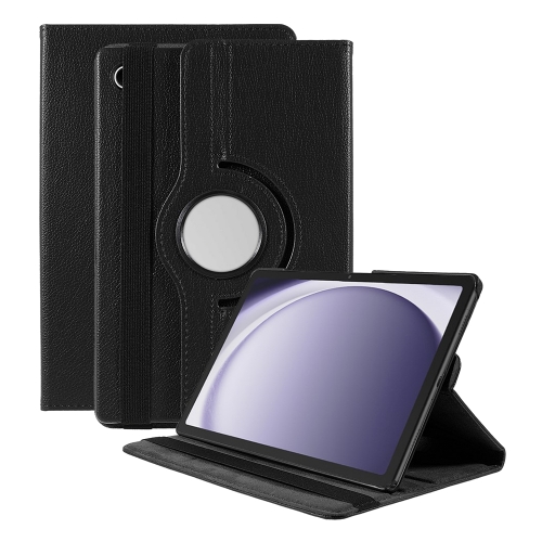 Калъф Тефтер за таблет Rotating Stand за Samsung Galaxy Tab A9 Plus, Черен