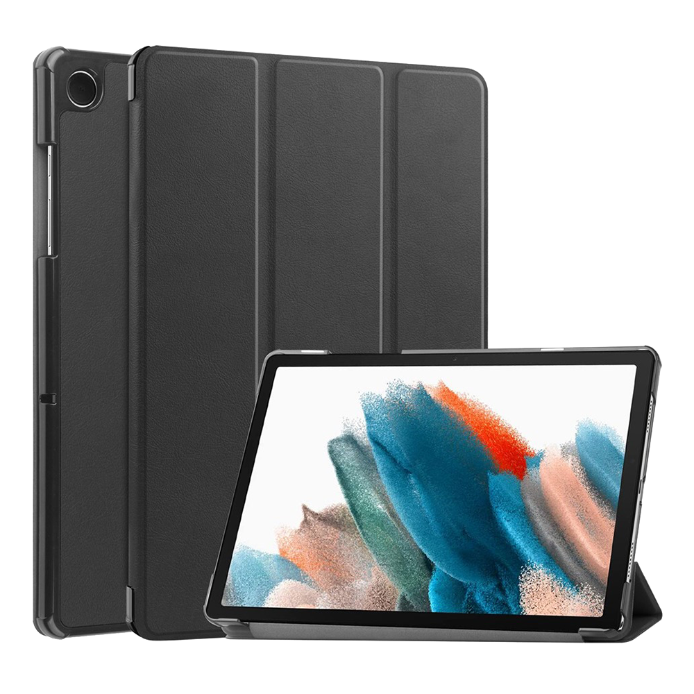 Калъф тефтер за таблет Tri-fold Stand за Samsung Galaxy Tab A9, Черен